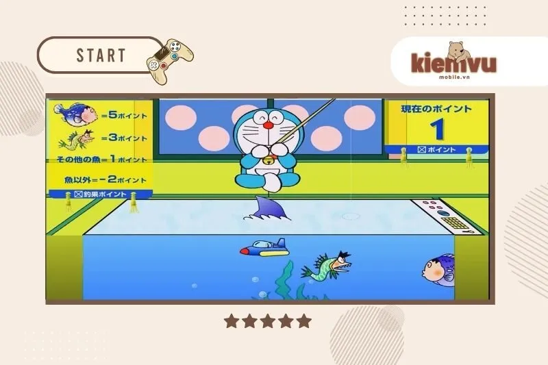 Game Doraemon Fishing
