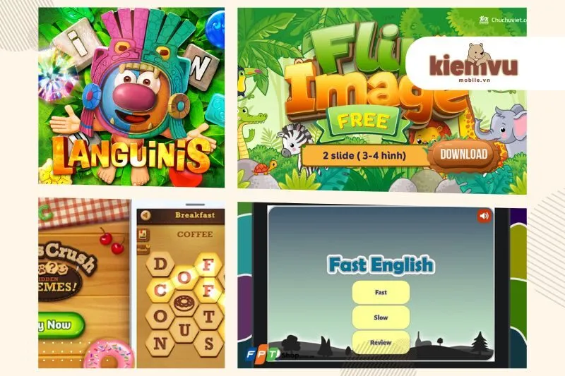 Top 7 game Tiếng Anh cực hay