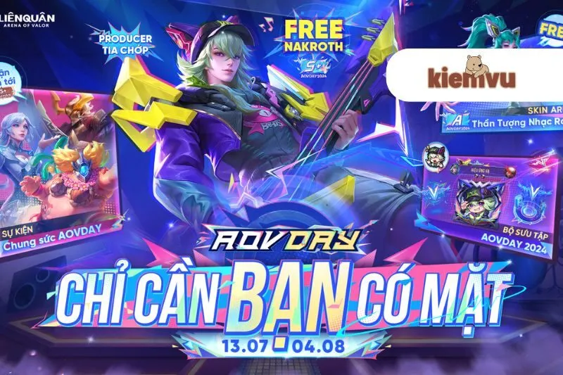 Cập nhật và sự kiện mới nhất của Arena of Valor