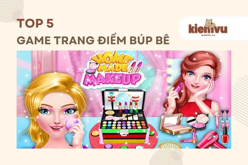 GAME TRANG ĐIỂM BÚP BÊ