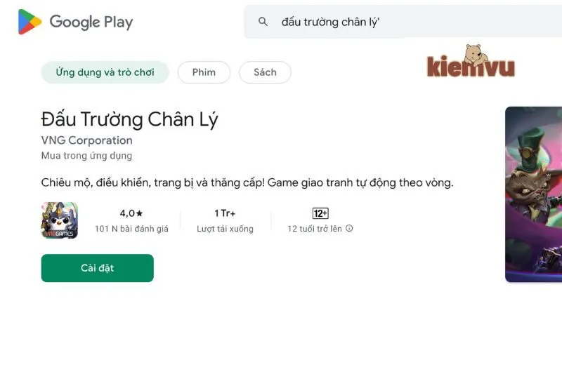Hướng dẫn tải và cài đặt Đấu Trường Chân Lý Mobile