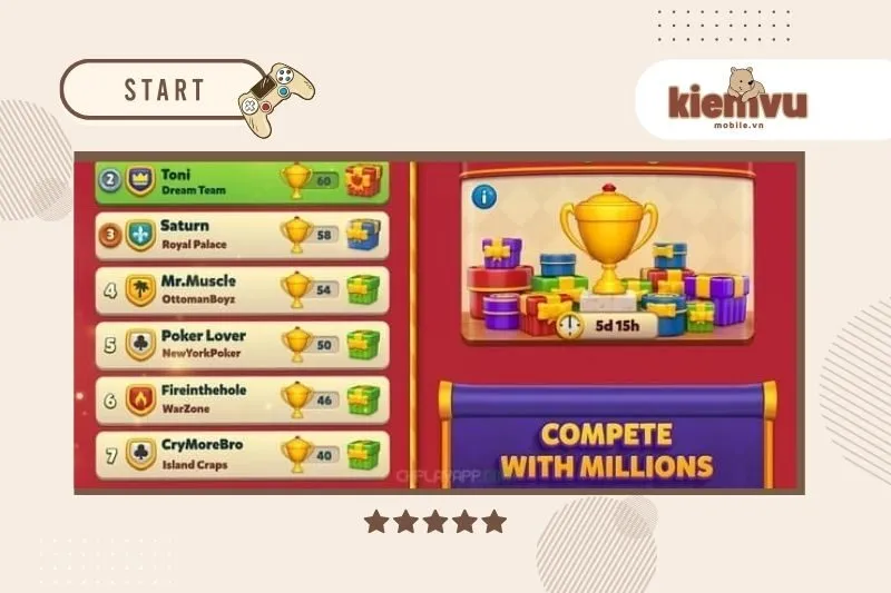 Tải Royal Match và bắt đầu chơi trên thiết bị di động