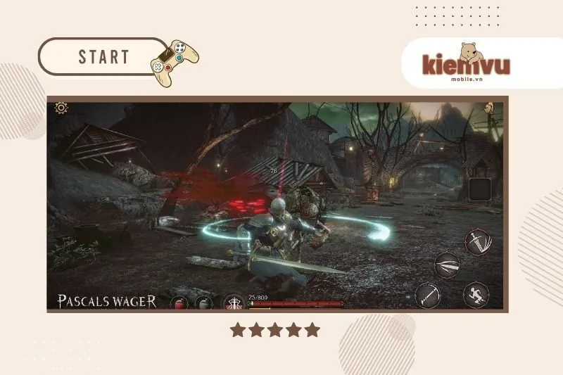 Gameplay của Pascal’s Wager Pascal’s Wager