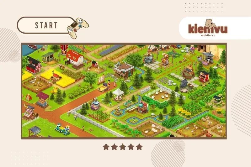 So sánh Township với các game mô phỏng khác